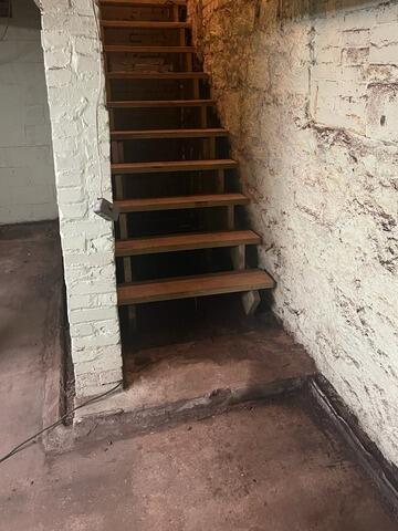 Water Proofing Basement in Highland, Illinois - Before Photo