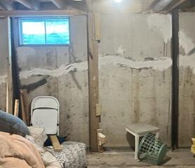Continuously Cracking Foundation Repaired in Troy, MO Basement