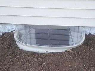 Replacing a Basement Window Well in Greenville, IL