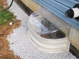 Replacing a Basement Window Well in Bloomfield, MO