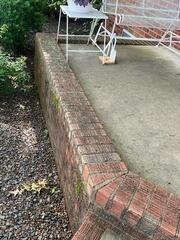 Leveling Front Porch in Godfrey, IL