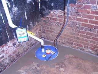 SuperSump Installed in Wet Basement in Columbia, SC