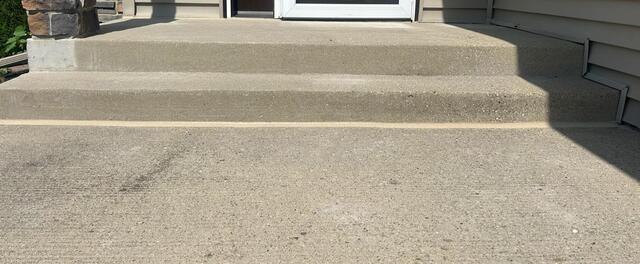 Sinking Steps Lifted in Mankato, MN - After Photo