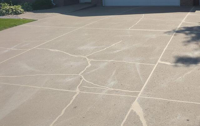 Driveway Lifted and Leveled in Mankato, MN - After Photo