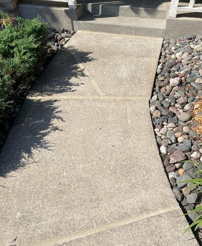 Concrete Walkway Lifted in Maple Grove, MN