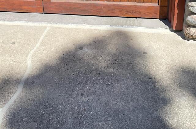 Detroit Lakes, MN, Sinking Garage Apron Lifted - After Photo