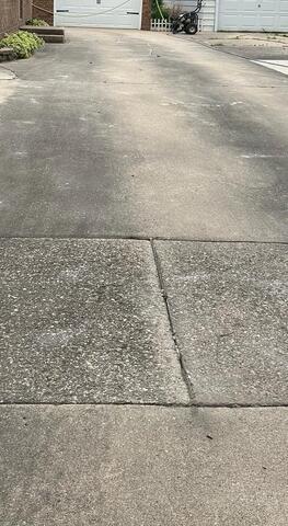 Uneven Driveway Leveled in Mason City, IA - After Photo