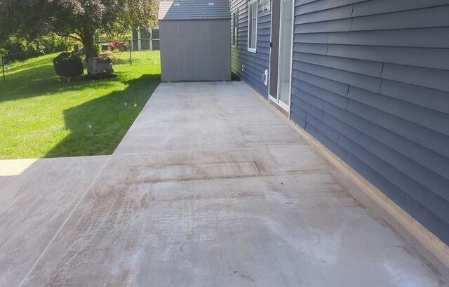 Uneven Porch Lifted in Dundas, MN - After Photo