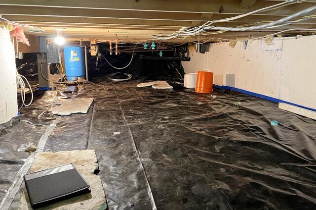 Bad Crawl Space Gets Repaired in Alexandria, MN