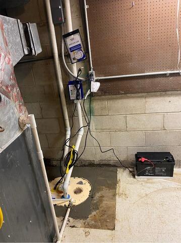 Bad Sump Pump Replaced with TripleSafe in Spring Valley, MN