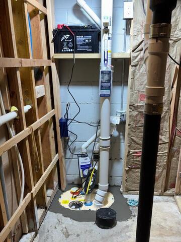 TripleSafe Sump Pump Replaced in Minneapolis, MN - After Photo