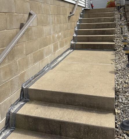 Sinking Steps Lifted in Rochester, MN
