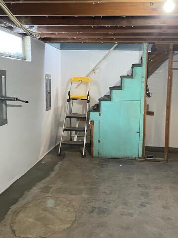 Clarkfield, MN, Wet Basement Repaired - After Photo
