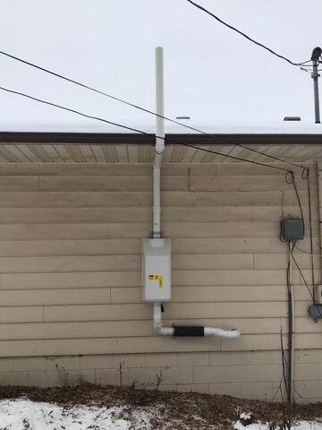 High Radon Levels Mitigated in Bayport, MN - After Photo