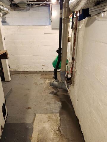 Minneapolis, MN, Water Damaged Basement Waterproofed - After Photo
