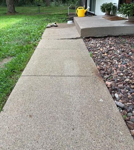 Walkway Leveling in Menomonie, WI