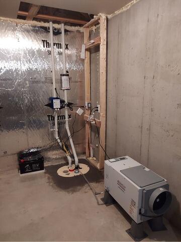 Zoeller Sump Pump Installation in Lakeville, MN - After Photo