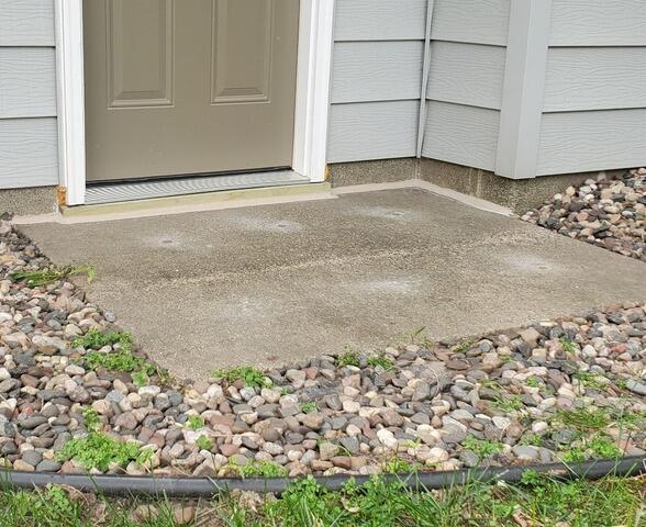 Sunken Concrete Gets Lifted with PolyLevel in Minneapolis, MN - After Photo