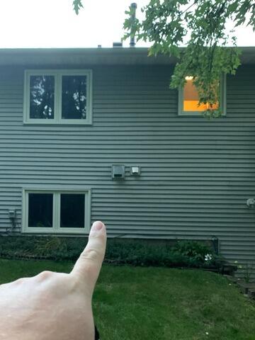 Radon Mitigation Installation in Rochester, MN - Before Photo