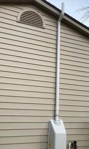 Radon Mitigation Services Completed in Anoka, MN - After Photo