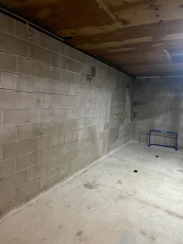 Galesville, WI Cracked Wall Stabilized - Before Photo