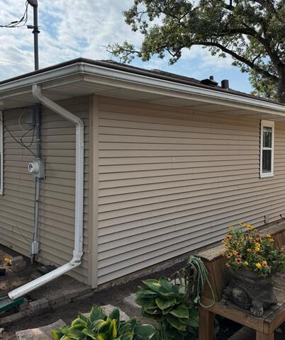 Radon Gas Mitigated in Minneapolis, MN - Before Photo