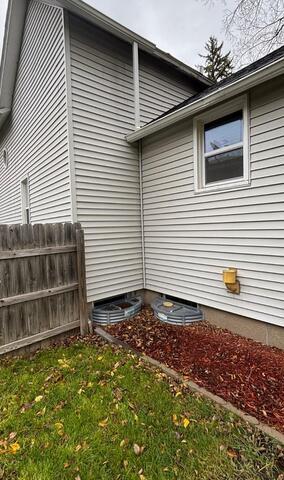 High Radon Levels Lowered in Fargo, ND - Before Photo