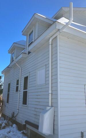 Radon Mitigation Lowered High Levels in North Branch, MN - After Photo