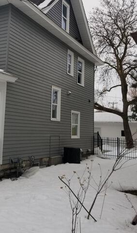 High Radon Levels Mitigated in St Paul, MN - Before Photo