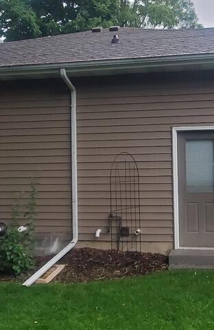 Radon Mitigation in Onalaska, WI - Before Photo