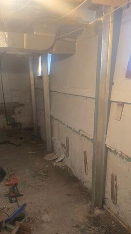 Bowing Wall Repair in Fargo, ND - After Photo
