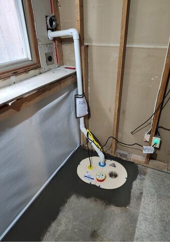 Basement Waterproofing in New Brighton, MN - After Photo