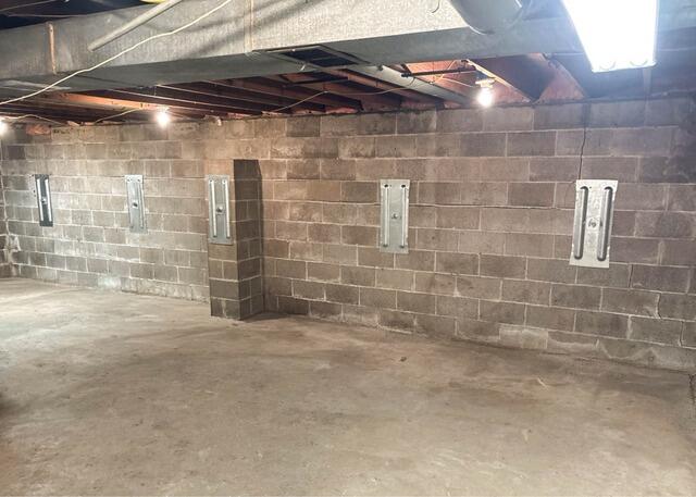 Cracked Foundation Repair in Chetek, WI - After Photo