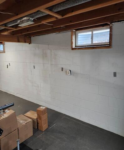 Foundation Repair in Eagle Lake, MN - Before Photo