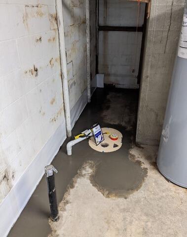 Spicer, MN, Wet Basement Services - After Photo