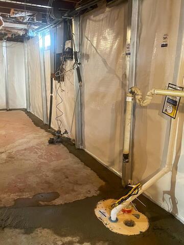 Rolla, ND, Basement Waterproofed and Stabilized - After Photo