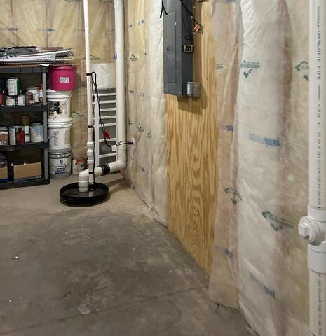 Waterproofing Transformation Completed in Tomah, WI - Before Photo