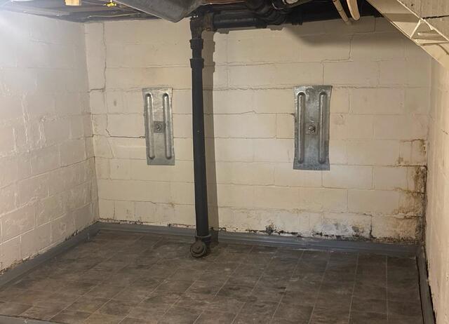 GeoLock Wall Anchors Save Bowing Wall in Westby, WI - After Photo