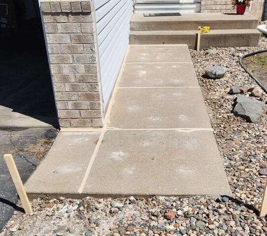 Concrete Leveling in Saint Paul, MN - After Photo