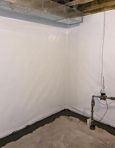 Basement Waterproofing in Minneapolis, MN - After Photo