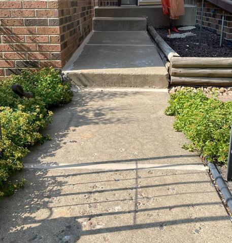 Sinking Walkway Repaired In Golden Valley, MN - After Photo