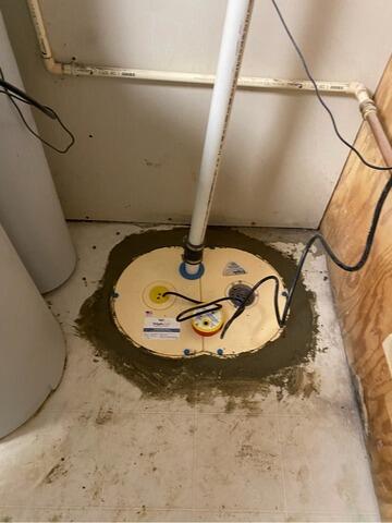 Bad Sump Pump Replacement in Tower City, ND - After Photo