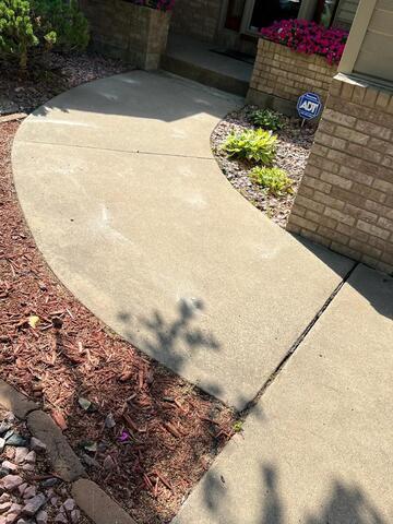 Walkway Lifted in Circle Pines, MN - After Photo