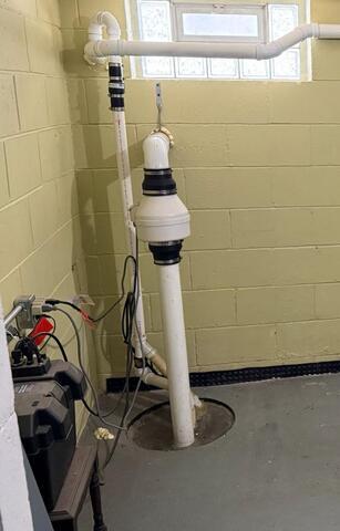 Basement Waterproofing Service Completed in Ettrick, WI - Before Photo