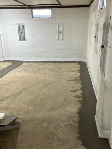 Water Damaged Basement Repaired in Garner, IA - After Photo