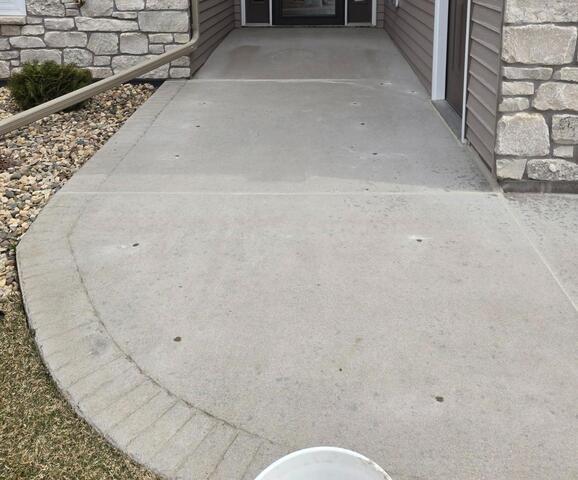 Rochester, MN, Sinking Walkway Lifted and Leveled - After Photo