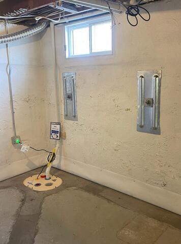 Clear Lake IA, Wet Basement Repaired - After Photo