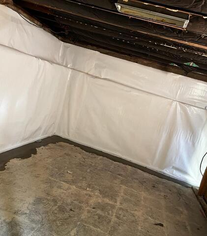 Basement Water Damage Repaired in Belfield, ND - After Photo