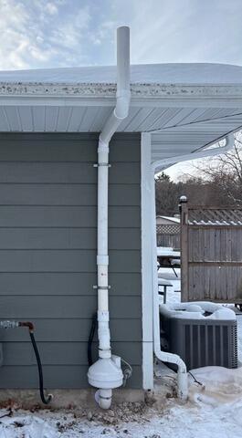 High Radon Levels Mitigated in Glenwood City, WI - After Photo