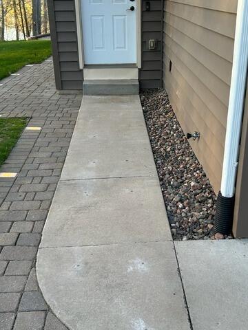 Concrete Sidewalk Repair in Holcombe, WI - After Photo